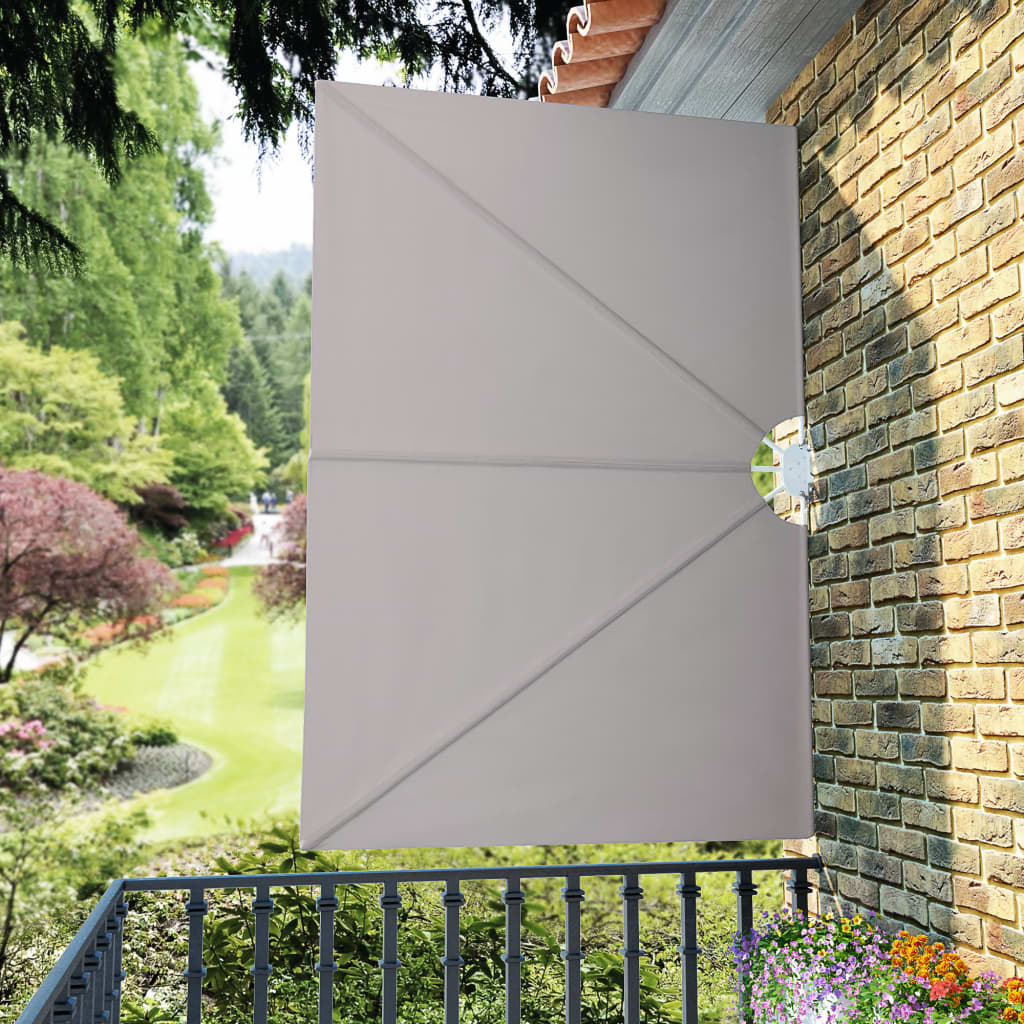 Balkonfächer Klappbar Balkon Sichtschutz Windschutz Seitenmarkise Sonnenschutz - Bild 12 von 88