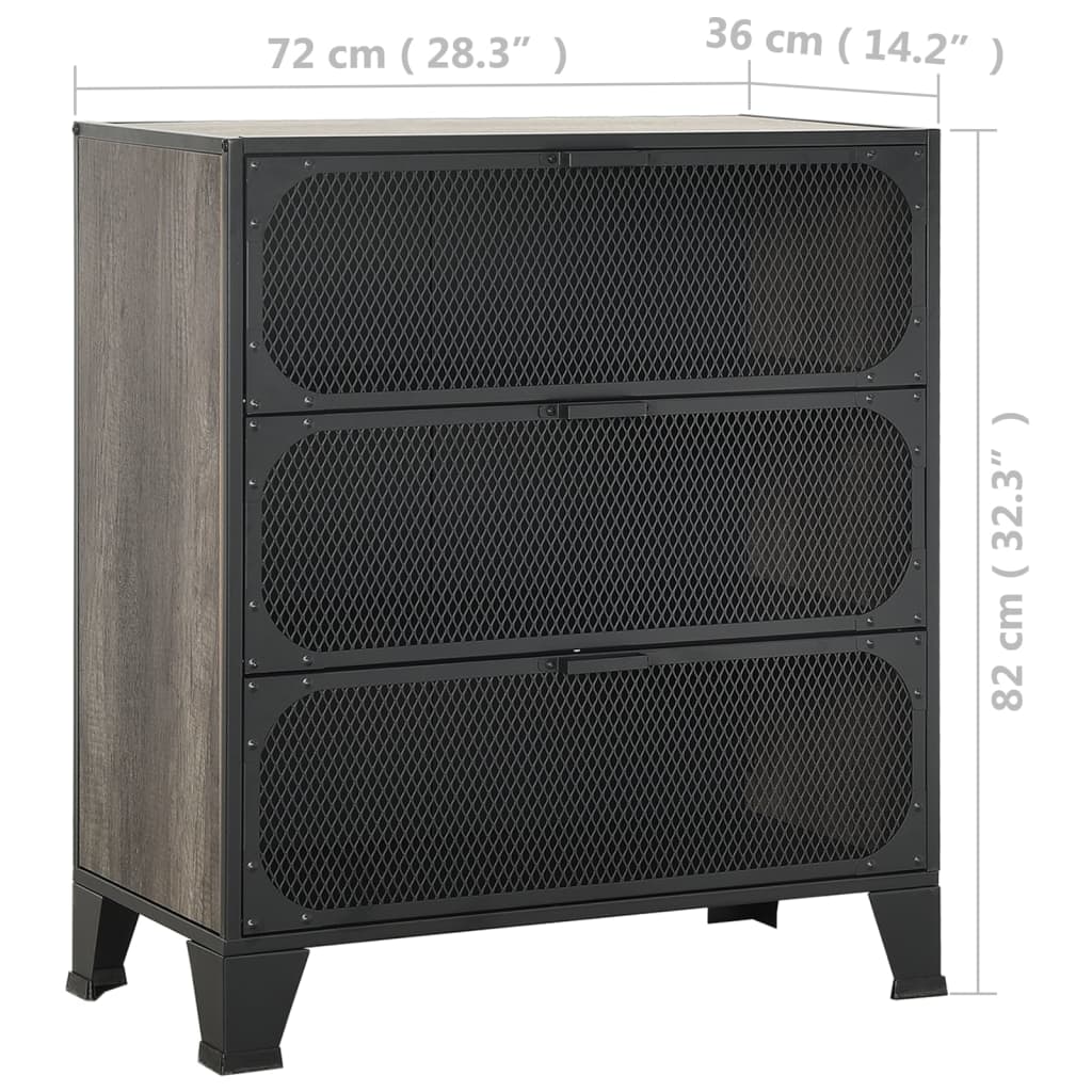 Industrial Aufbewahrungsschrank Lagerschränke Schrank Kommode Lagerschrank - Bild 42 von 42