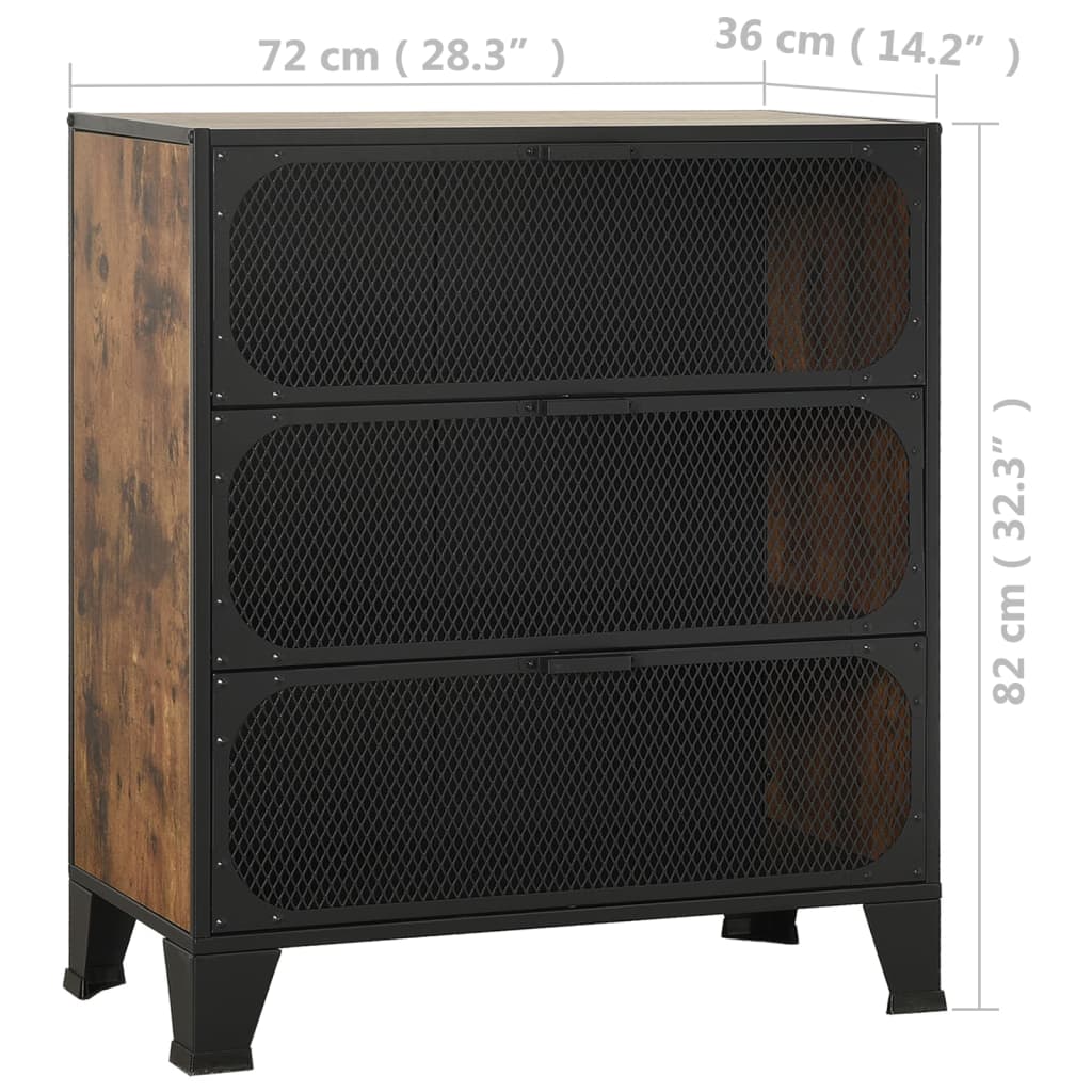 Industrial Aufbewahrungsschrank Lagerschränke Schrank Kommode Lagerschrank - Bild 32 von 42