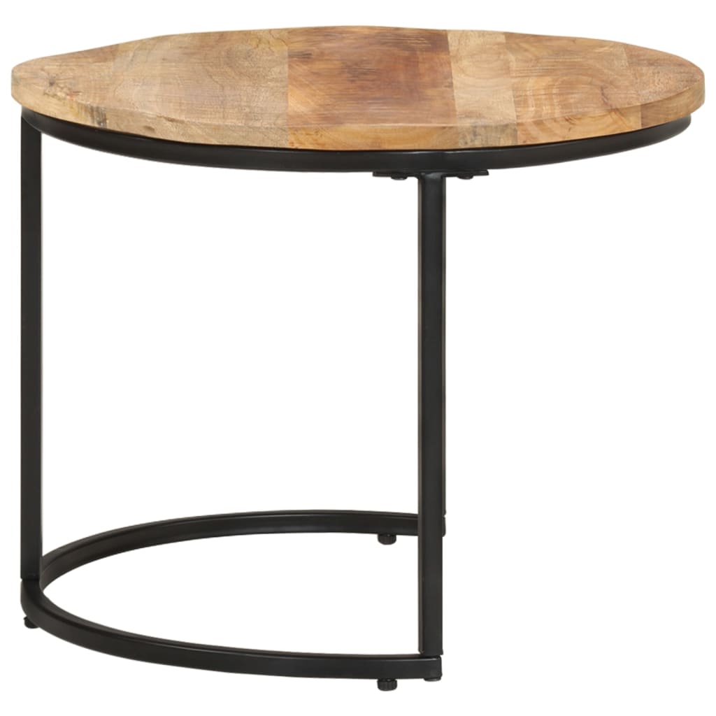 2er/3er Satztische Beistelltisch Couchtisch Sofatisch Rund Wohnzimmertisch Tisch - Bild 14 von 31