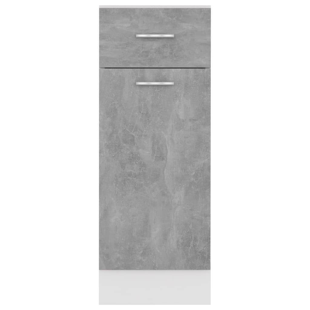 Betongrau Küchenschrank Küchenzeile Einbauküche Unterschrank Hängeschrank Module - Bild 43 von 310