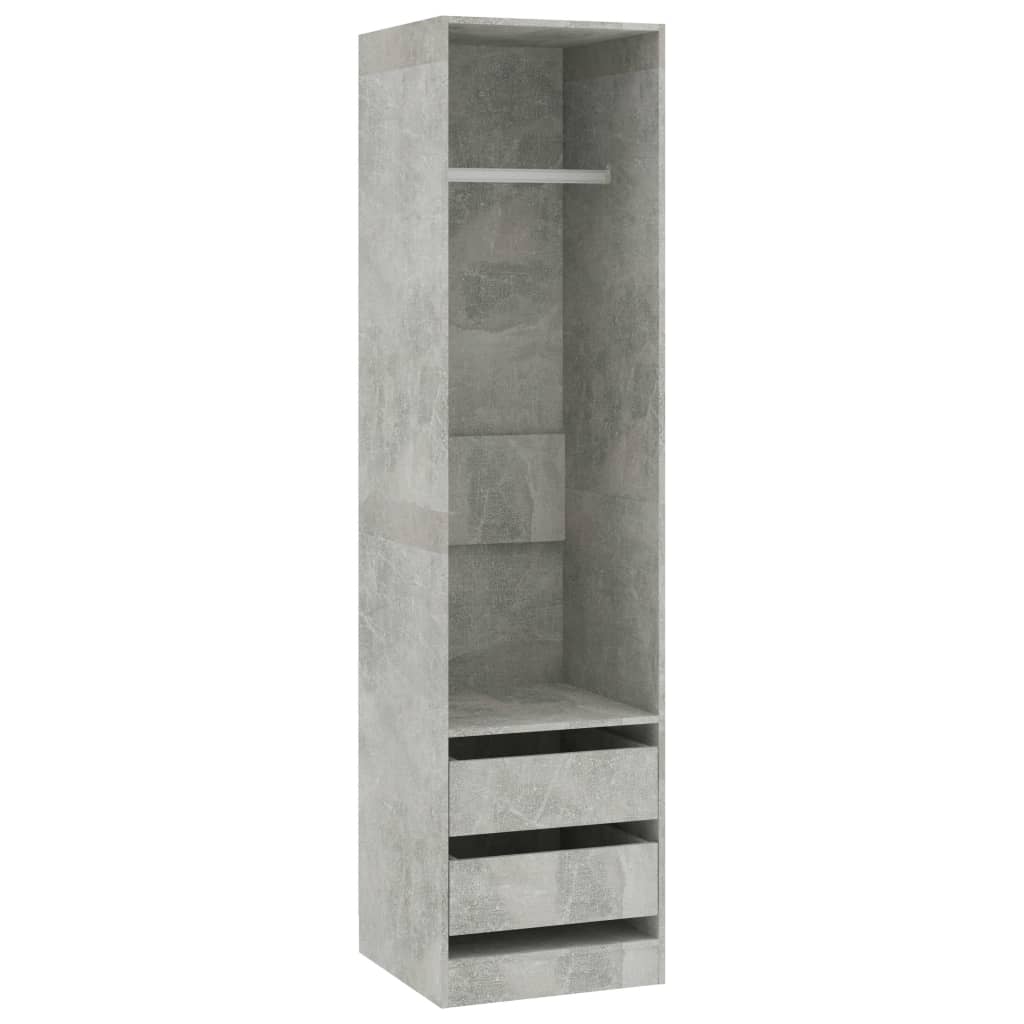 Kleiderschrank mit 2 Schubladen Offen Garderoben Schrank (30-100)x80x200cm - Bild 40 von 103