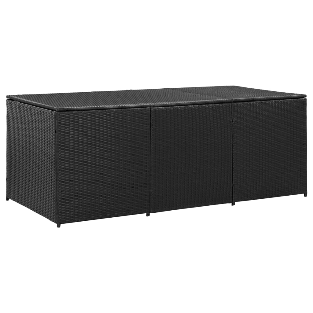 Poly Rattan Gartentruhe Auflagenbox Kissenbox Gartenbox Aufbewahrungsbox Truhe - Bild 34 von 95