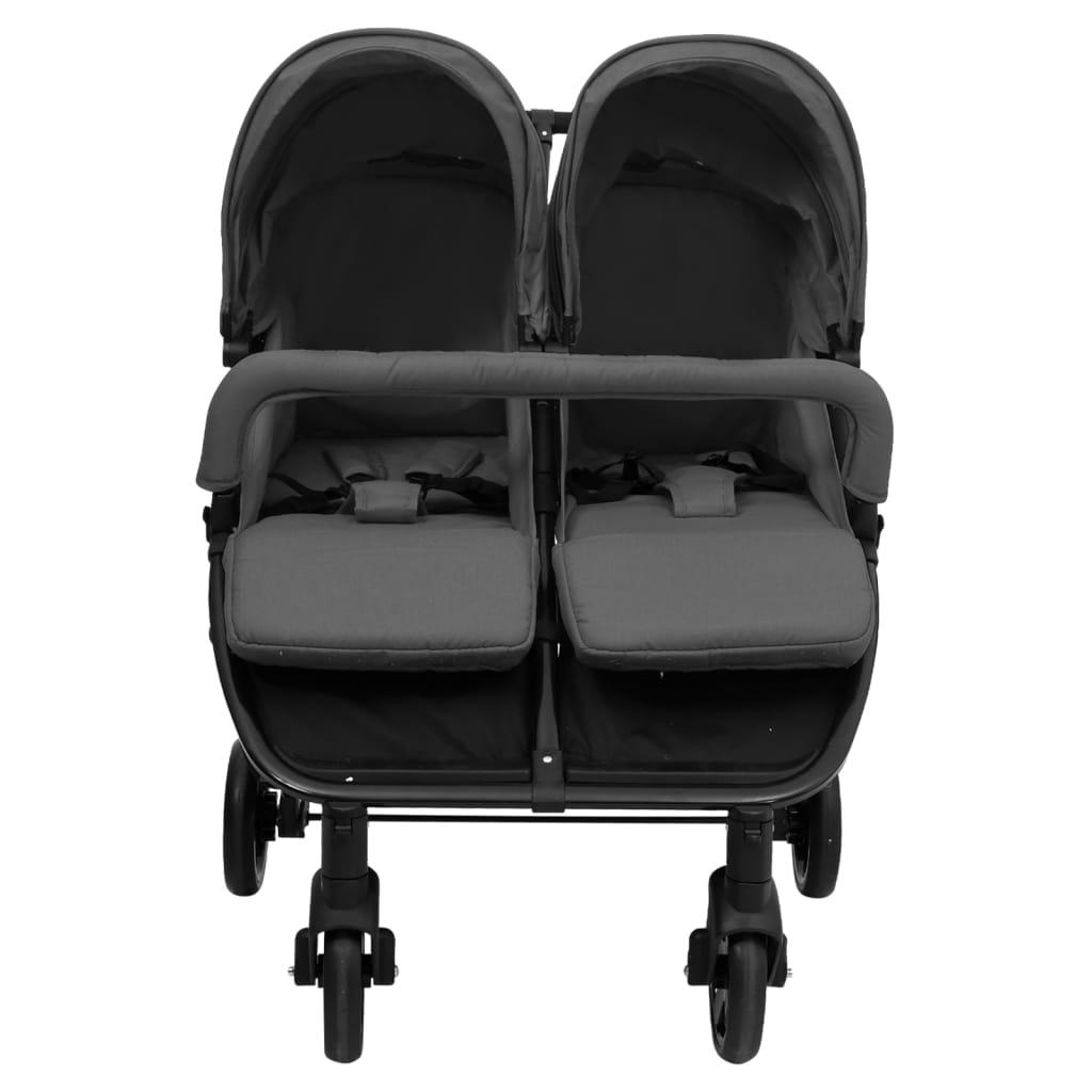 Geschwisterwagen Kinderwagen Buggy Zwillingswagen klappbar Zwillingsbuggy - Bild 16 von 24