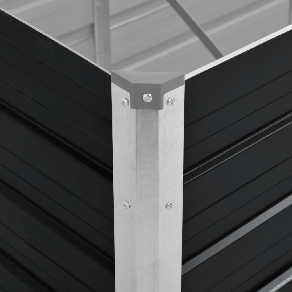 Metall Hochbeet Pflanzbeet Gemüsebeet Pflanzkasten Stahl Beet Blumenbeet Garten - Bild 125 von 177