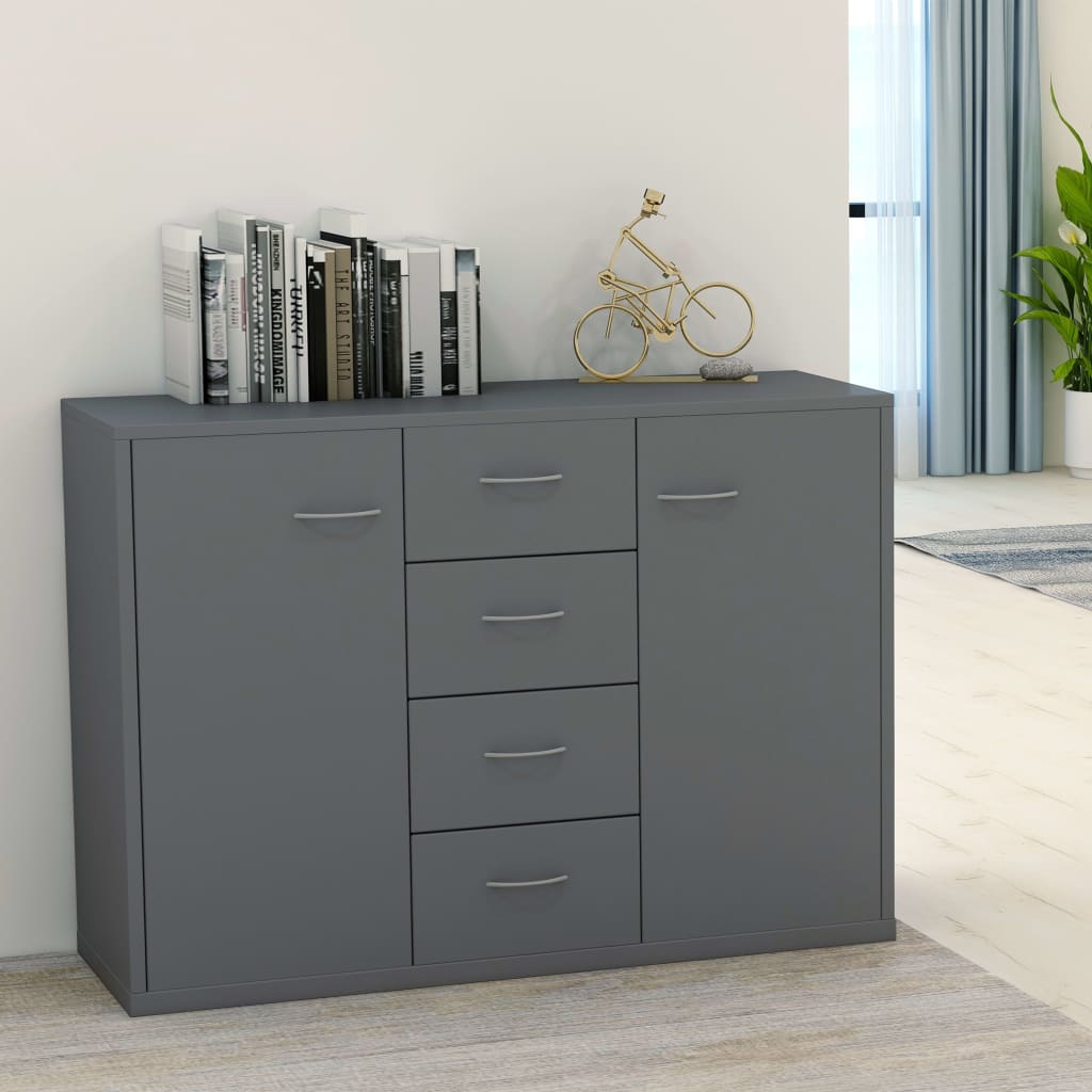 Kommode Highboard Design Sideboard Wohnzimmerschrank Modern Wohnzimmer Schrank  - Bild 23 von 34