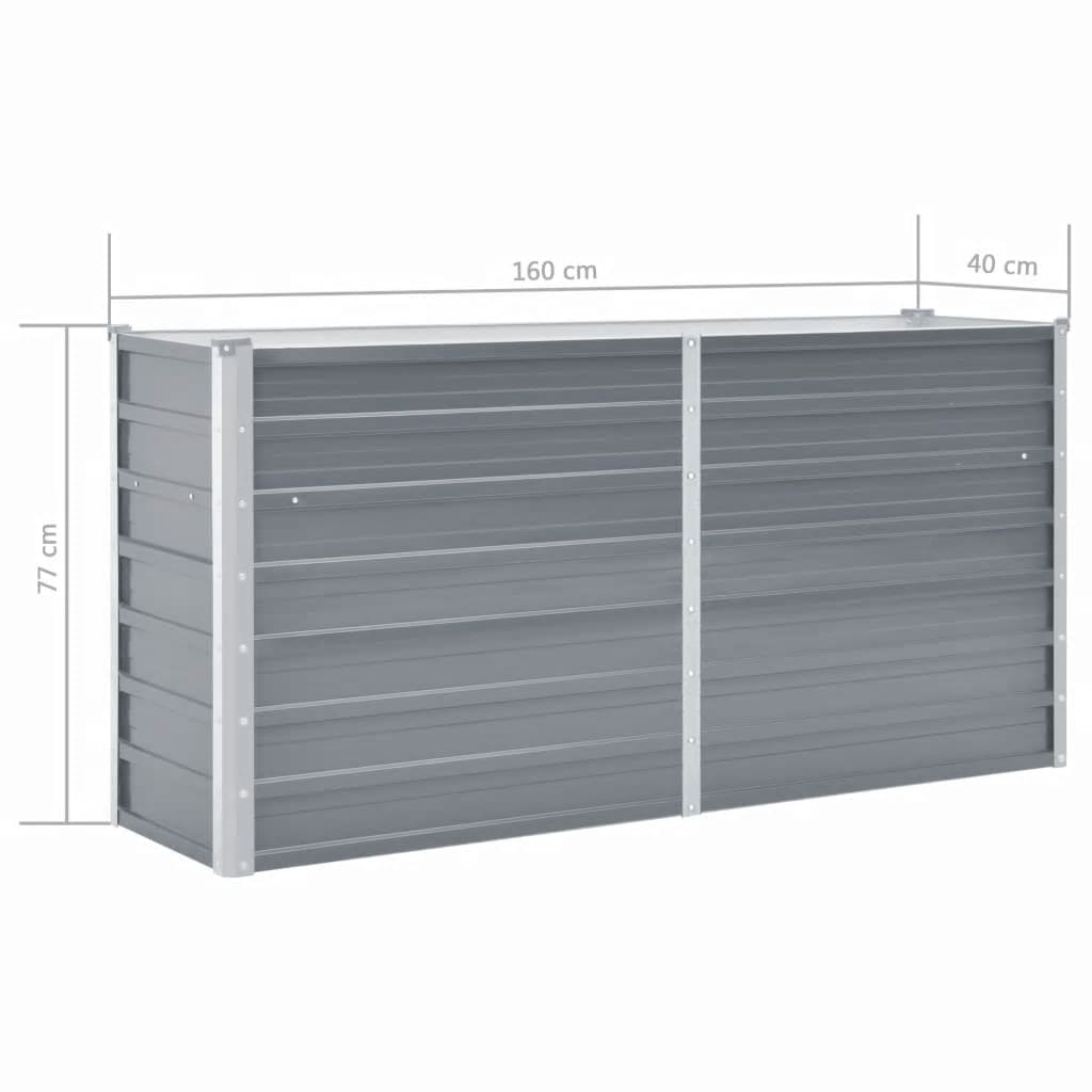 Metall Hochbeet Pflanzbeet Gemüsebeet Pflanzkasten Stahl Beet Blumenbeet Garten - Bild 66 von 177