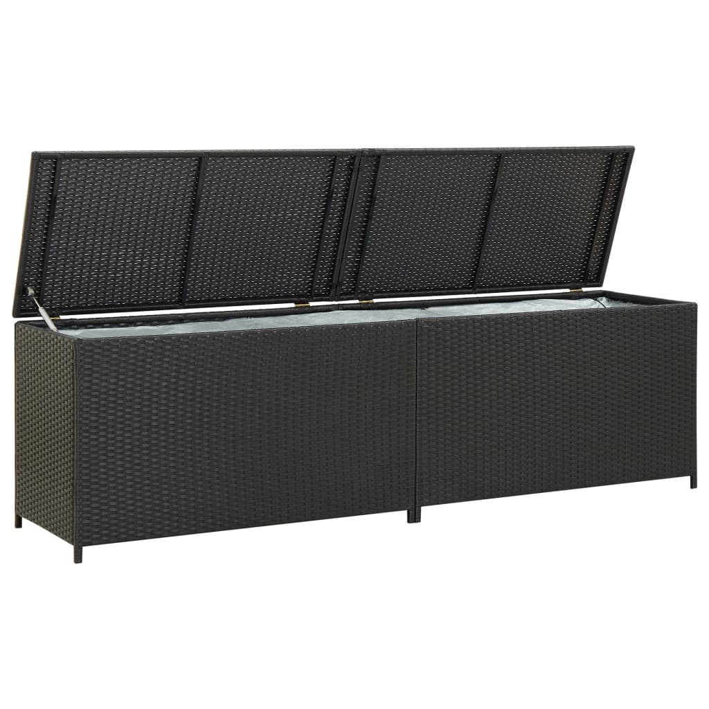 Poly Rattan Gartentruhe Auflagenbox Kissenbox Gartenbox Aufbewahrungsbox Truhe - Bild 88 von 95