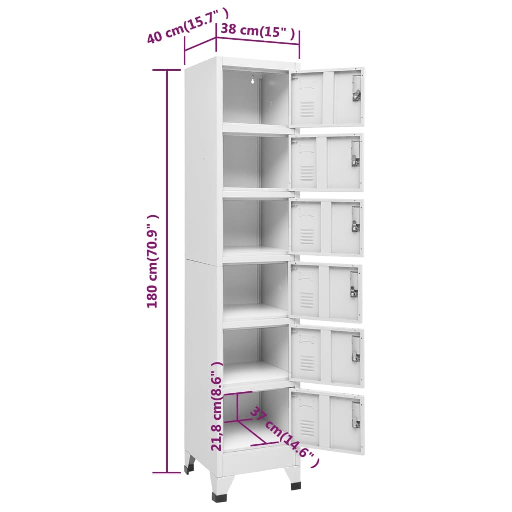 Umkleideschrank Kleiderspind Metallschrank Spind Mehrere Farben/Modelle - Bild 25 von 195