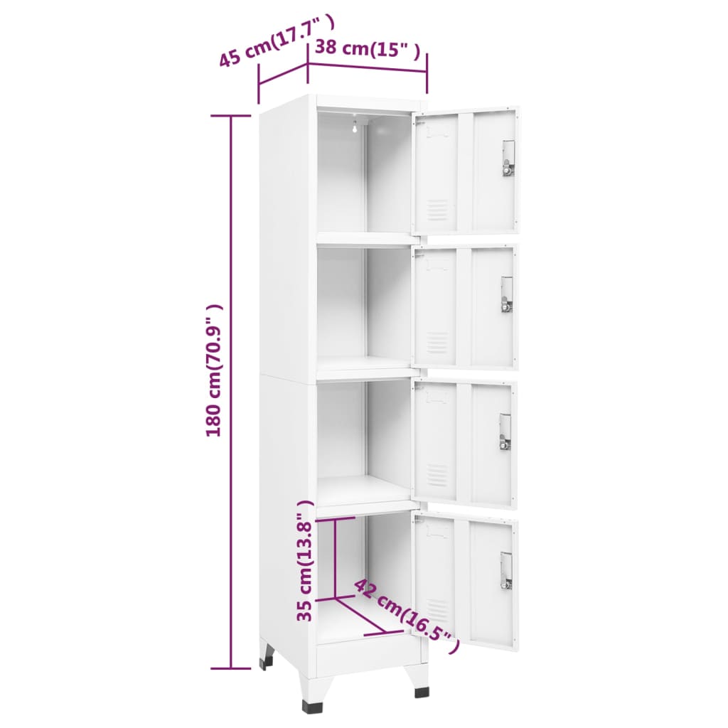 Umkleideschrank Kleiderspind Metallschrank Spind Mehrere Farben/Modelle - Bild 171 von 195