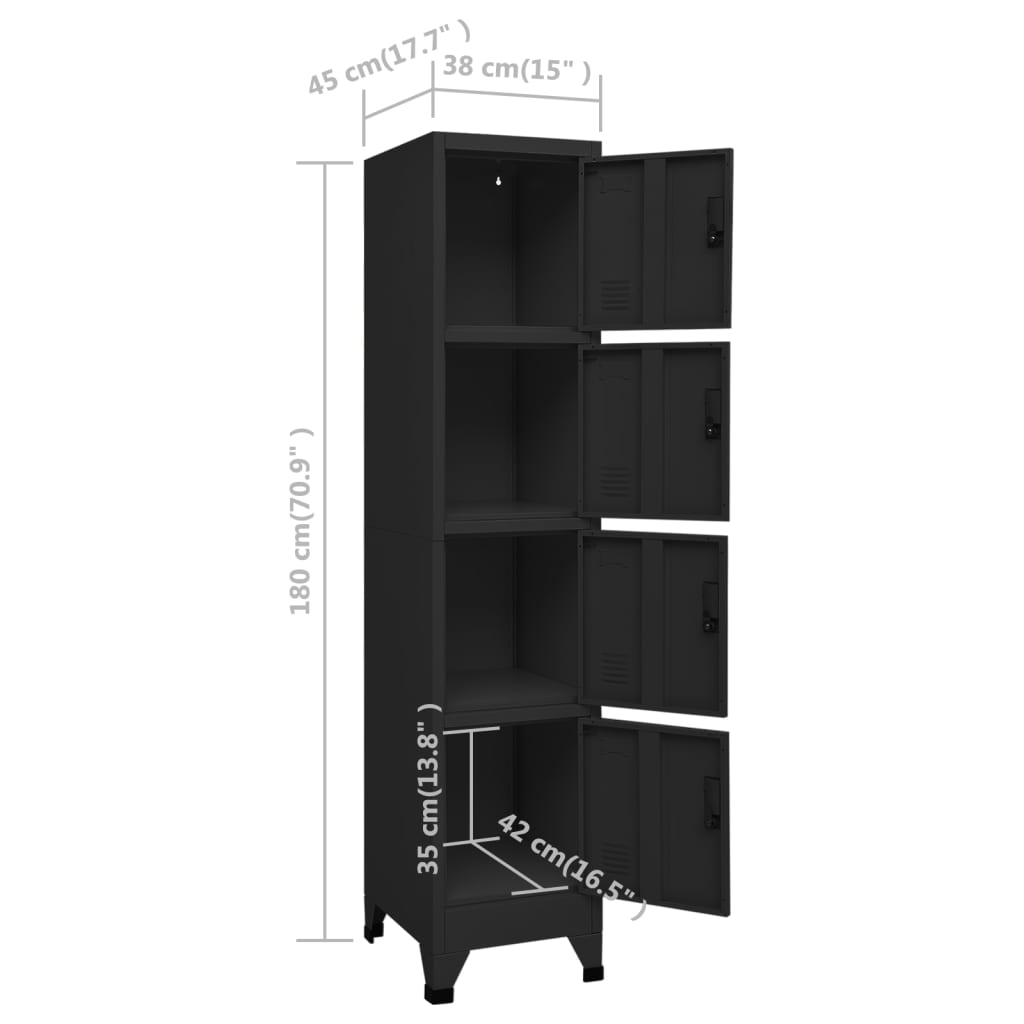 Umkleideschrank Kleiderspind Metallschrank Spind Mehrere Farben/Modelle - Bild 41 von 195