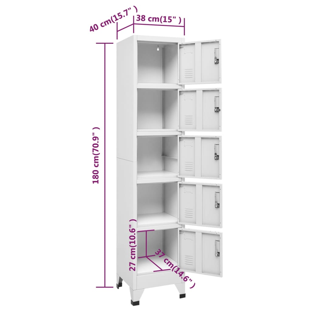 Umkleideschrank Kleiderspind Metallschrank Spind Mehrere Farben/Modelle - Bild 49 von 195