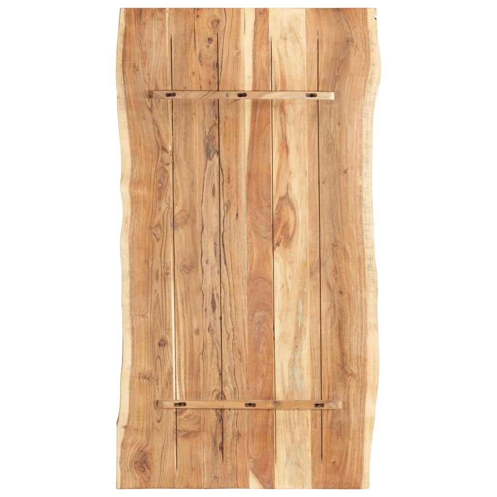 Tischplatte Massivholzplatte Massivholz Baumkante Holzplatte für Tisch Esstisch - Bild 60 von 66
