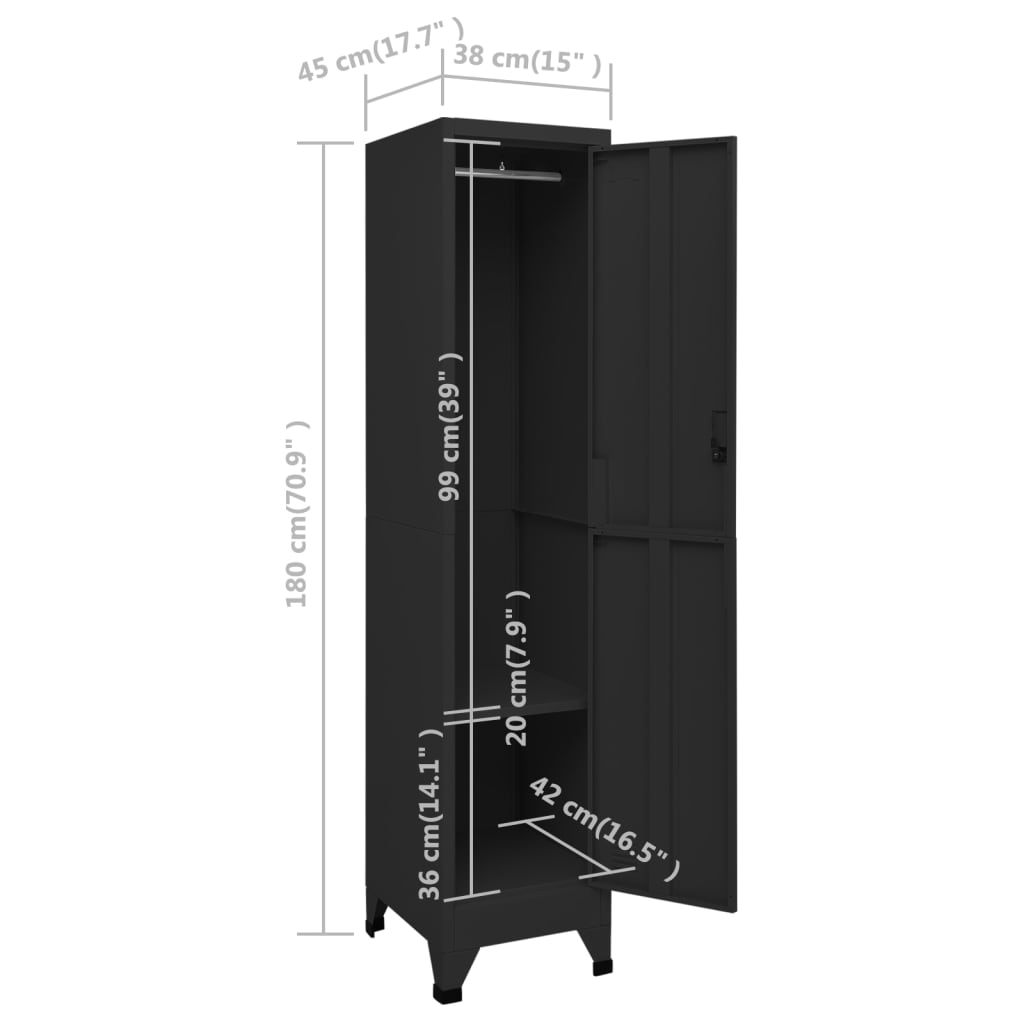 Umkleideschrank Kleiderspind Metallschrank Spind Mehrere Farben/Modelle - Bild 9 von 195