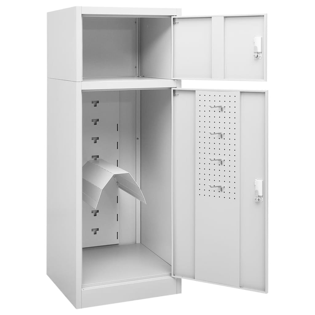 Saddle Tack Locker Storage Steel Cupboard Sports Equipment Rack