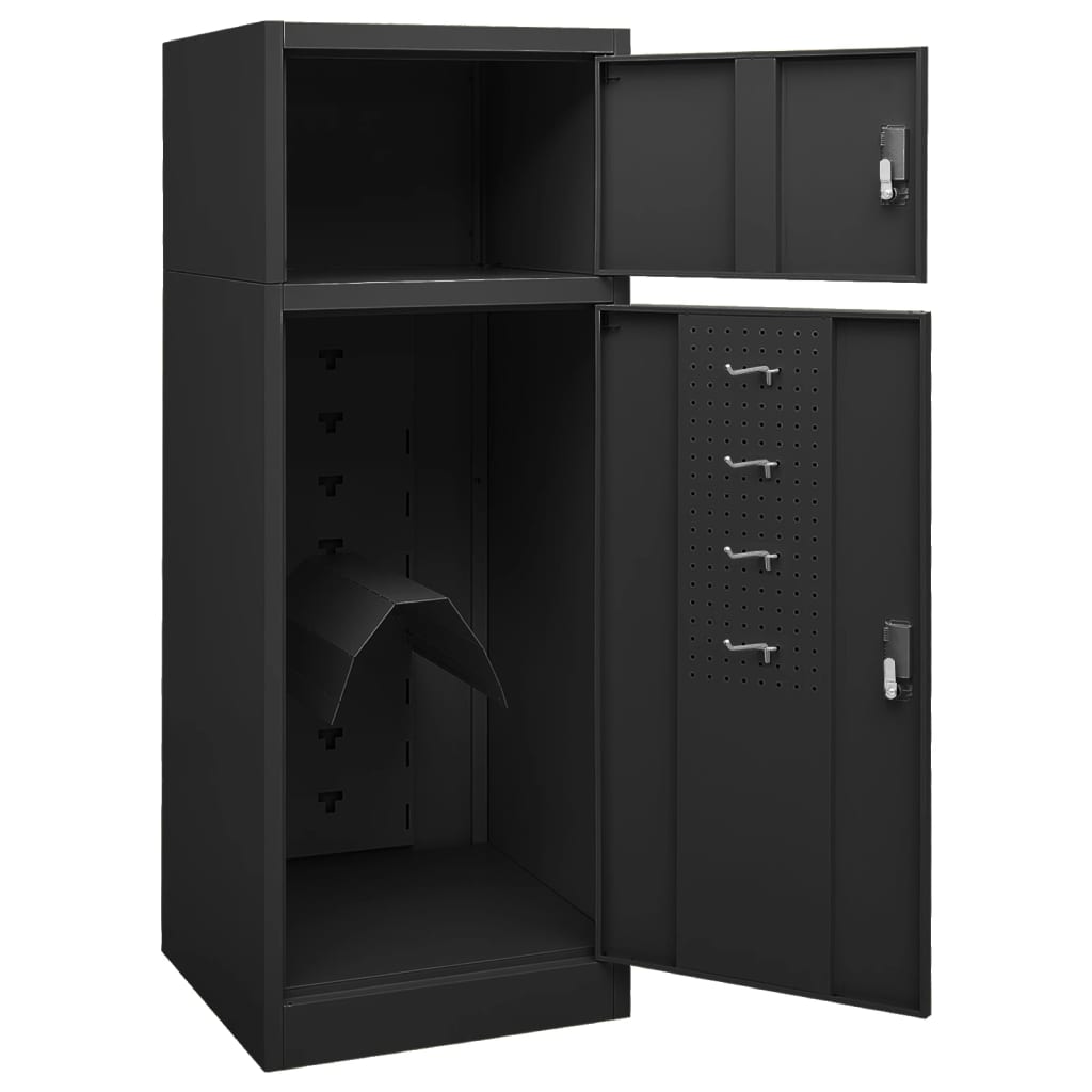 Saddle Tack Locker Storage Steel Cupboard Sports Equipment Rack