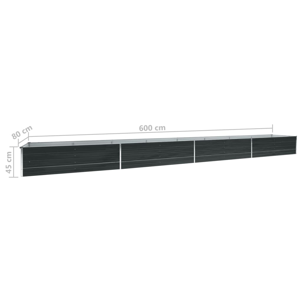 Metall Hochbeet Pflanzbeet Gemüsebeet Pflanzkasten Stahl Beet Blumenbeet Garten - Bild 147 von 177