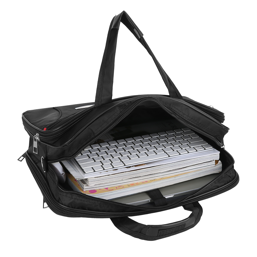 15.6'' Mens Laptop Bag Notebook Briefcase Cases Business Shoulder Crossbody Bags - Picture 20 of 29