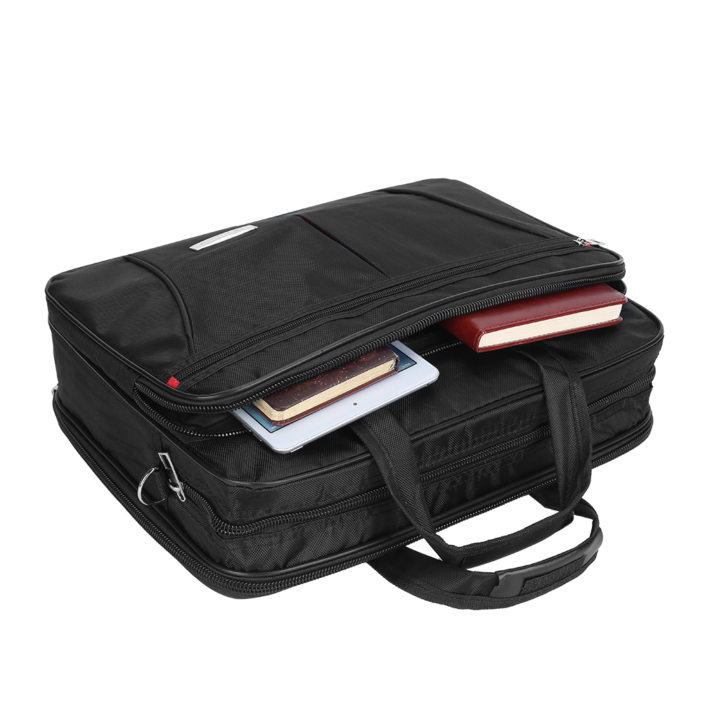 15.6'' Mens Laptop Bag Notebook Briefcase Cases Business Shoulder Crossbody Bags - Picture 21 of 29