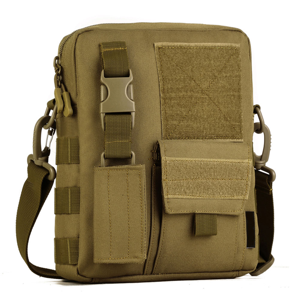 Men Shoulder Messenger Bag Canvas Tactical Crossbody Pack Small Sling Bag US - Picture 25 of 34