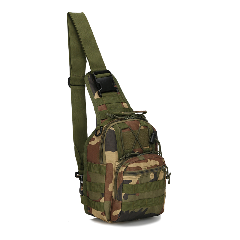 Military Tactical Chest Sling Bag Molle Crossbody Men Outdoor Shoulder Backpack - Picture 43 of 43