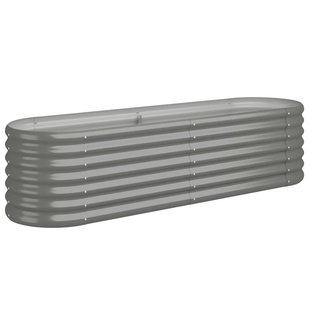 Metall Garten Hochbeet Stahl Gemüsebeet Pflanzbeet Blumenkasten Pflanzkasten - Bild 22 von 65
