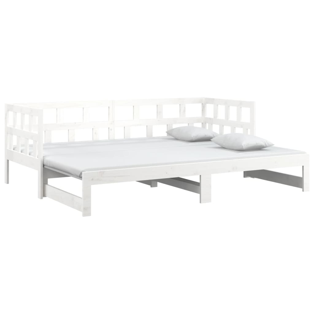 Tagesbett Ausziehbar Massivholz Kiefer Sofabett Schlafsofa Sofa mehrere Auswahl - Bild 15 von 56