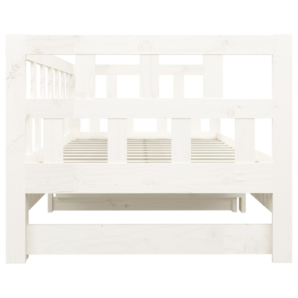 Tagesbett Ausziehbar Massivholz Kiefer Sofabett Schlafsofa Sofa mehrere Auswahl - Bild 23 von 56