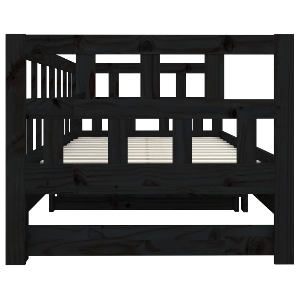 Tagesbett Ausziehbar Massivholz Kiefer Sofabett Schlafsofa Sofa mehrere Auswahl - Bild 56 von 56