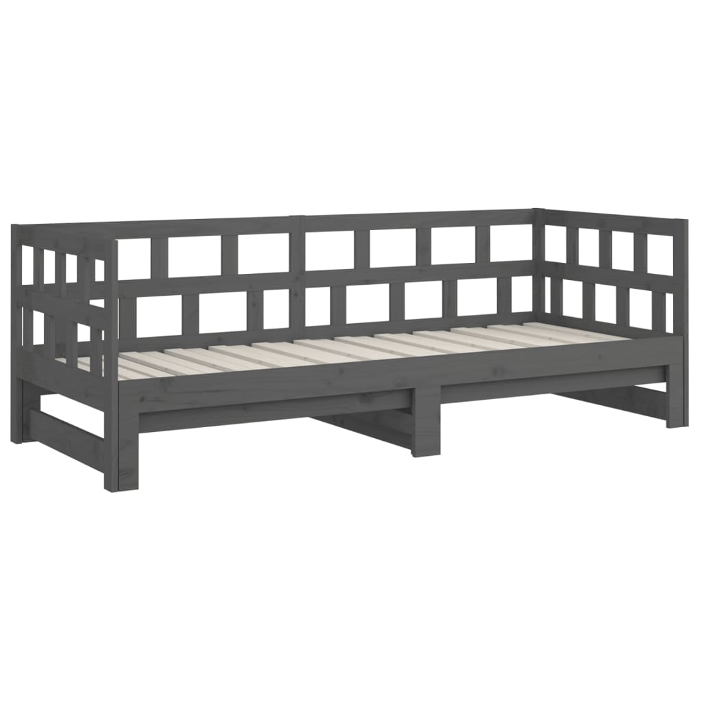 Tagesbett Ausziehbar Massivholz Kiefer Sofabett Schlafsofa Sofa mehrere Auswahl - Bild 33 von 56