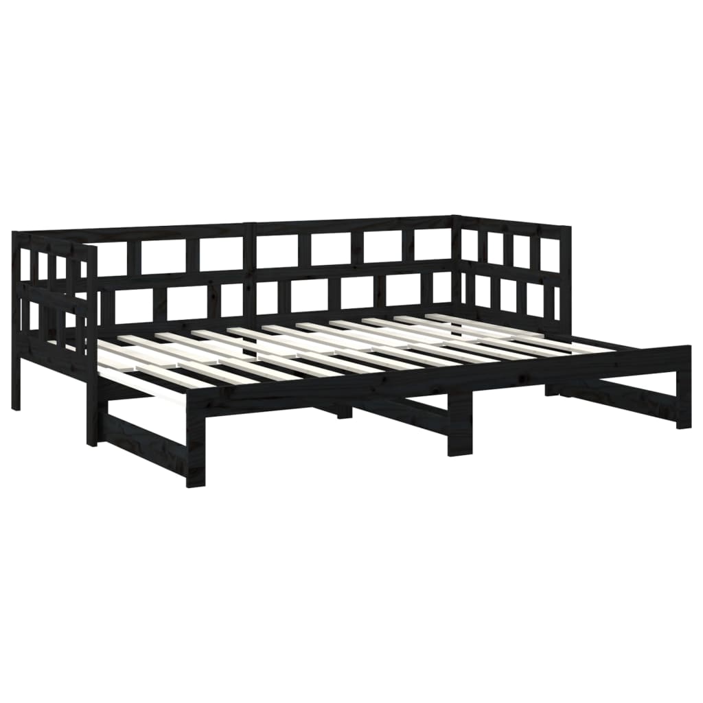 Tagesbett Ausziehbar Massivholz Kiefer Sofabett Schlafsofa Sofa mehrere Auswahl - Bild 53 von 56