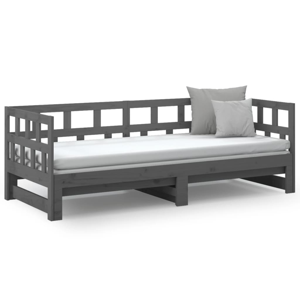 Tagesbett Ausziehbar Massivholz Kiefer Sofabett Schlafsofa Sofa mehrere Auswahl - Bild 28 von 56