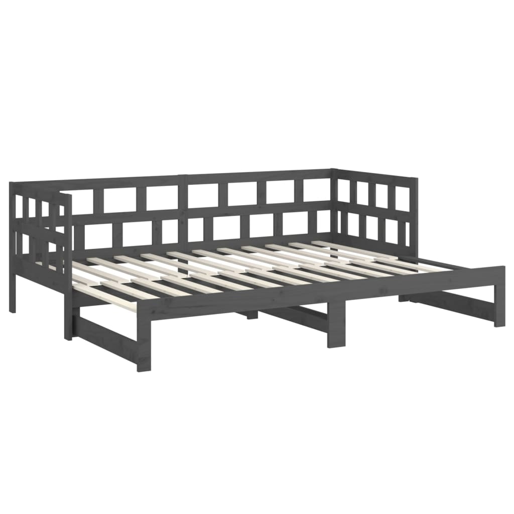 Tagesbett Ausziehbar Massivholz Kiefer Sofabett Schlafsofa Sofa mehrere Auswahl - Bild 31 von 56