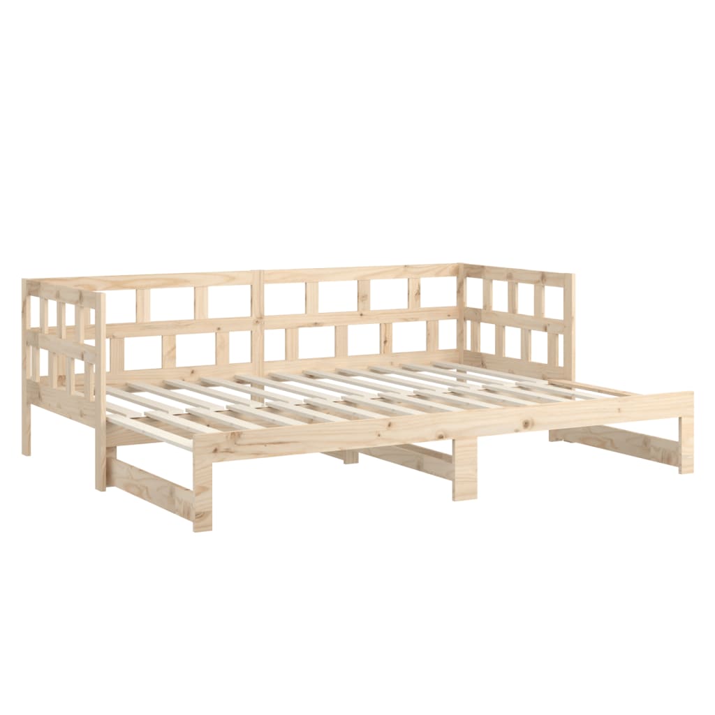 Tagesbett Ausziehbar Massivholz Kiefer Sofabett Schlafsofa Sofa mehrere Auswahl - Bild 9 von 56