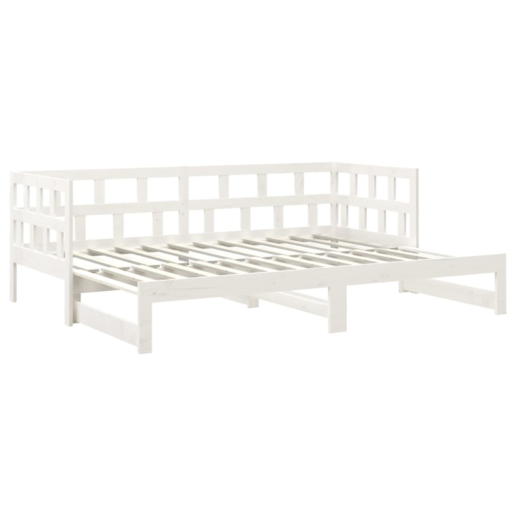 Tagesbett Ausziehbar Massivholz Kiefer Sofabett Schlafsofa Sofa mehrere Auswahl - Bild 20 von 56