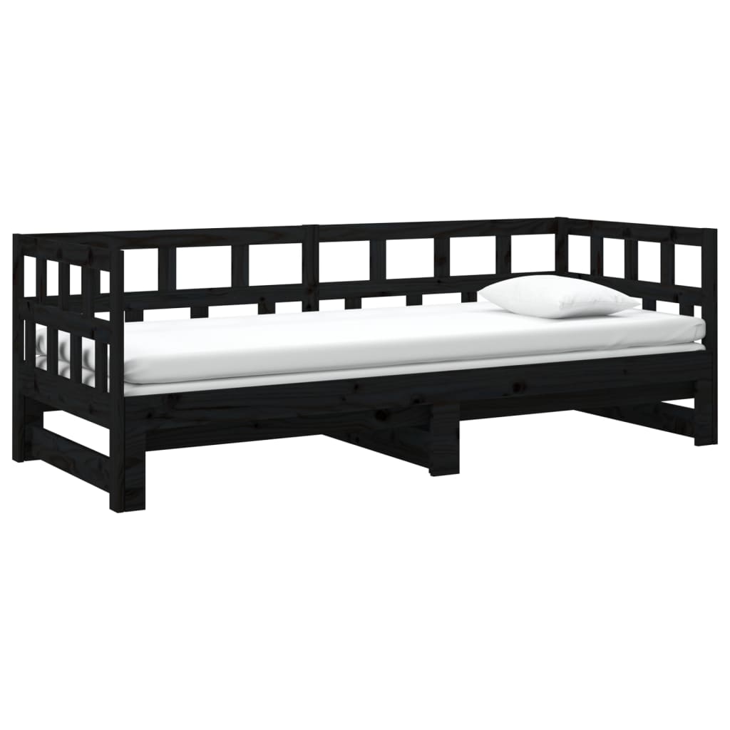 Tagesbett Ausziehbar Massivholz Kiefer Sofabett Schlafsofa Sofa mehrere Auswahl - Bild 52 von 56
