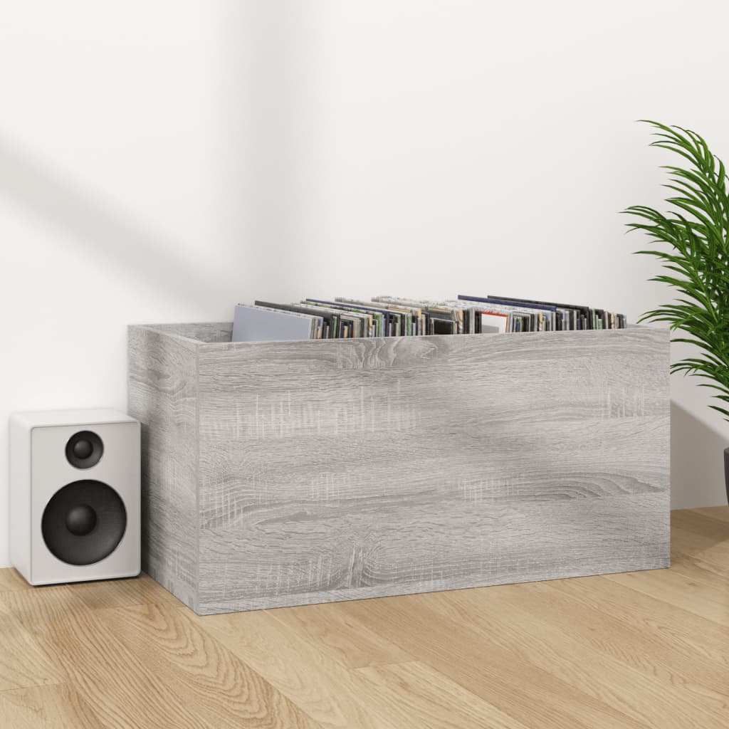 Aufbewahrungsbox Schallplatten Regal Schrank Aktenschrank Regalbox 71x34x36cm - Bild 35 von 96