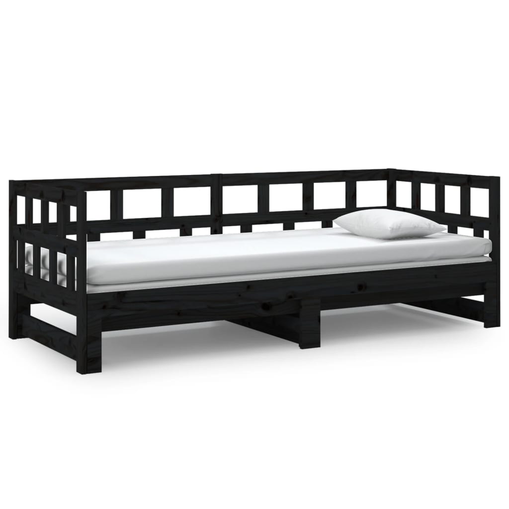 Tagesbett Ausziehbar Massivholz Kiefer Sofabett Schlafsofa Sofa mehrere Auswahl - Bild 51 von 56