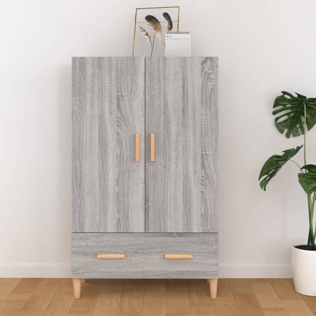 Highboard Wandschrank Sideboard Kommode Anrichte 70x31x115 cm Holzwerkstoff - Bild 19 von 22