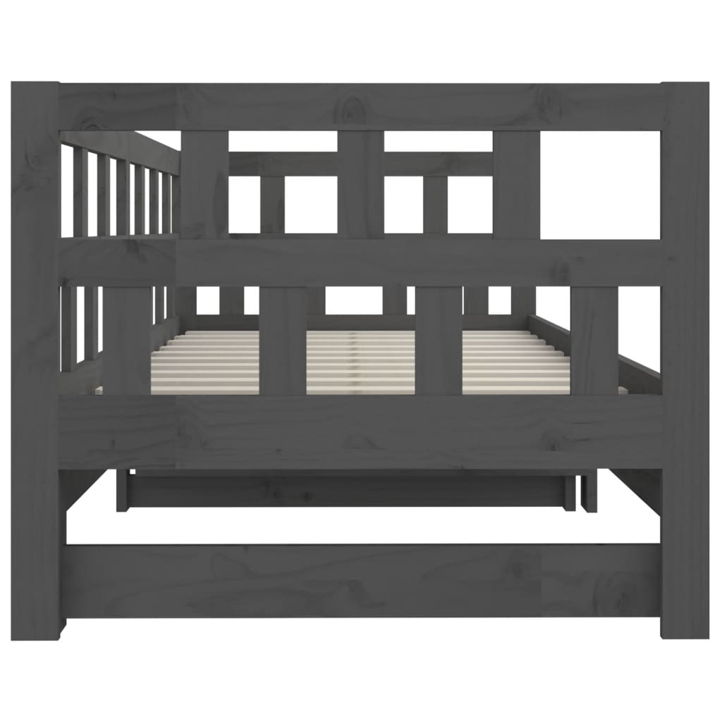 Tagesbett Ausziehbar Massivholz Kiefer Sofabett Schlafsofa Sofa mehrere Auswahl - Bild 34 von 56