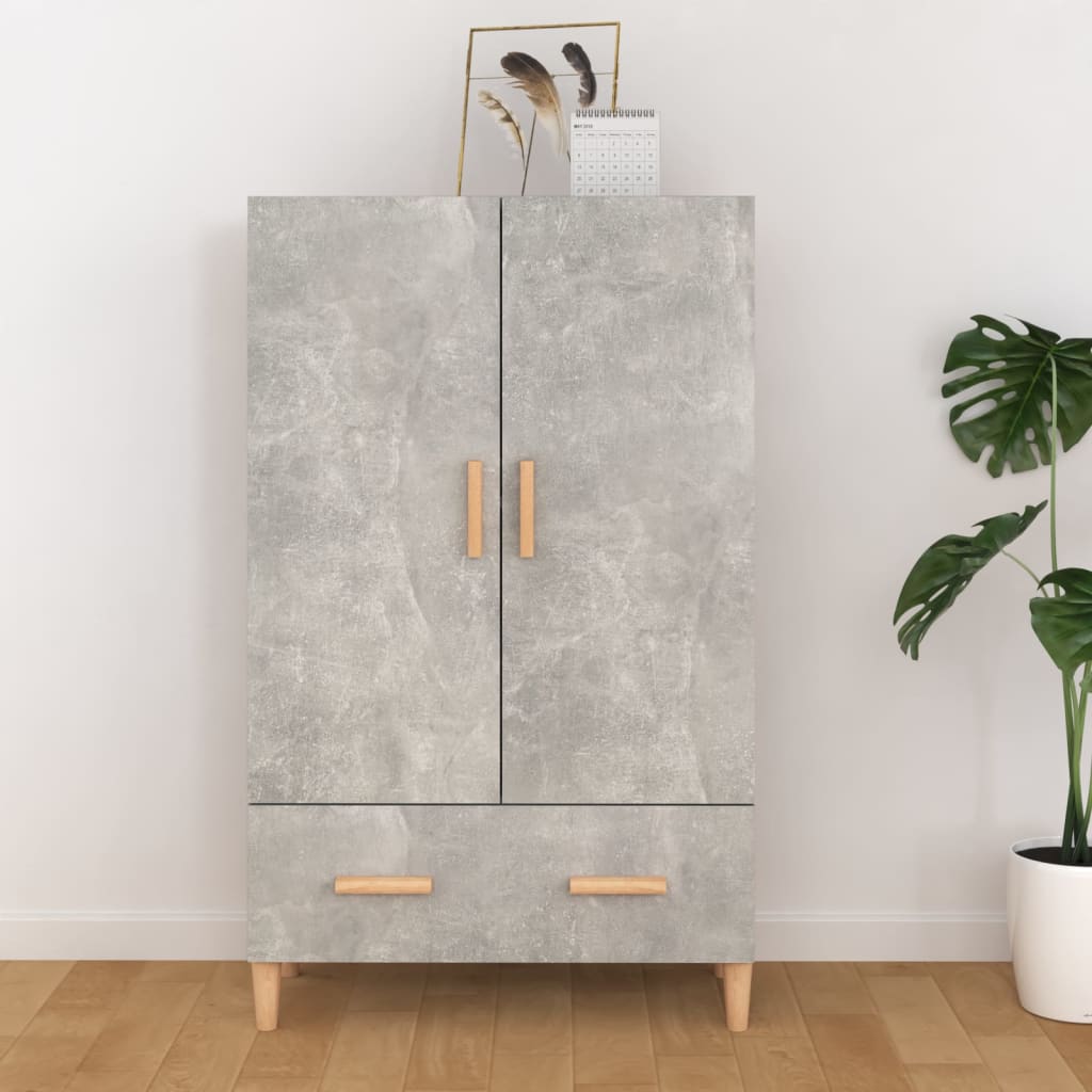 Highboard Wandschrank Sideboard Kommode Anrichte 70x31x115 cm Holzwerkstoff - Bild 16 von 22