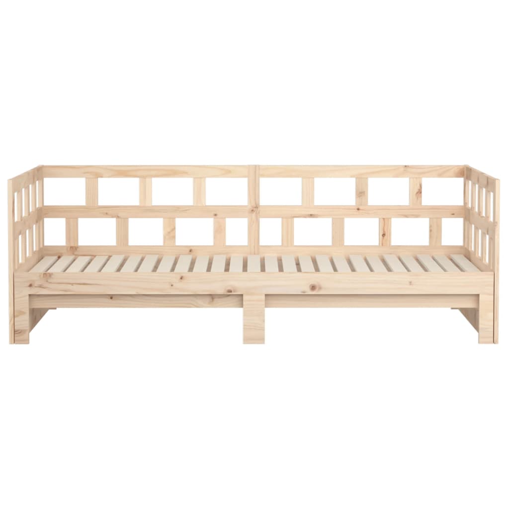 Tagesbett Ausziehbar Massivholz Kiefer Sofabett Schlafsofa Sofa mehrere Auswahl - Bild 10 von 56