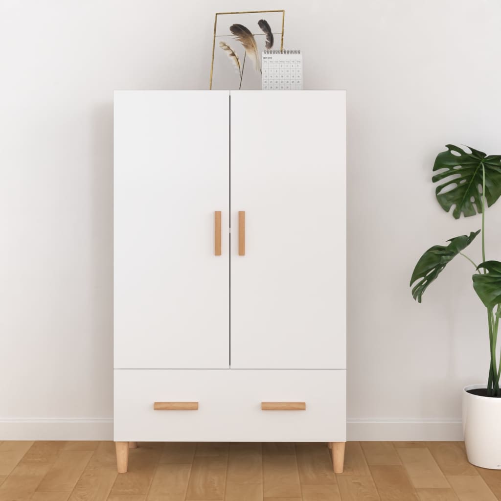 Highboard Wandschrank Sideboard Kommode Anrichte 70x31x115 cm Holzwerkstoff - Bild 17 von 22