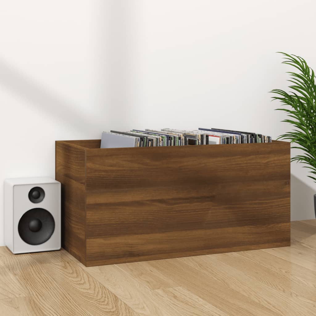 Aufbewahrungsbox Schallplatten Regal Schrank Aktenschrank Regalbox 71x34x36cm - Bild 27 von 96
