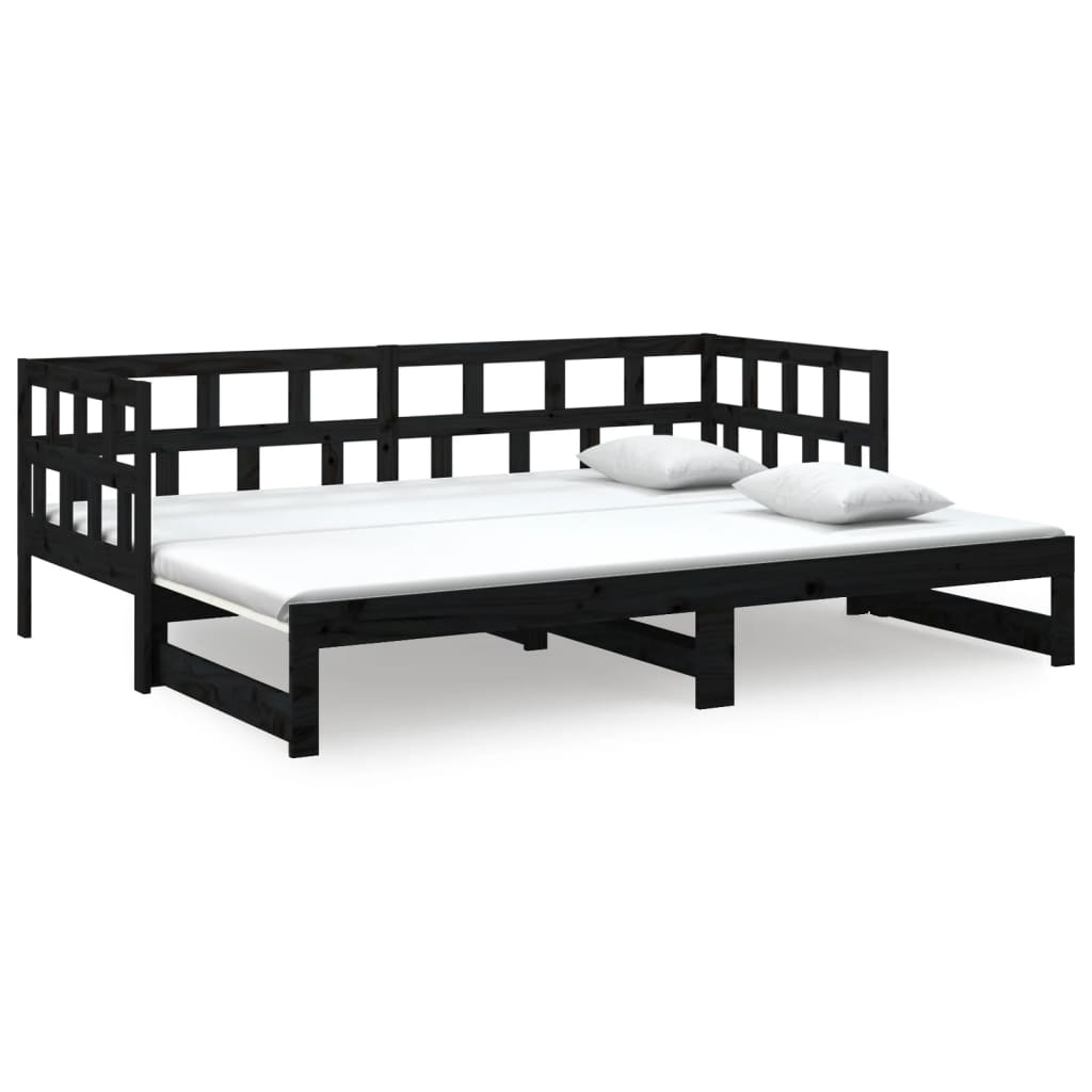 Tagesbett Ausziehbar Massivholz Kiefer Sofabett Schlafsofa Sofa mehrere Auswahl - Bild 47 von 56