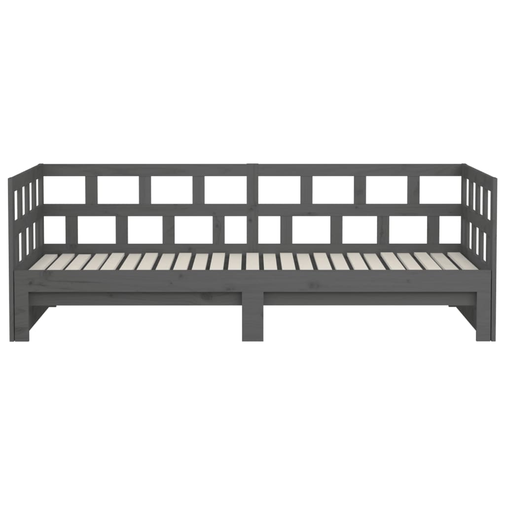 Tagesbett Ausziehbar Massivholz Kiefer Sofabett Schlafsofa Sofa mehrere Auswahl - Bild 32 von 56