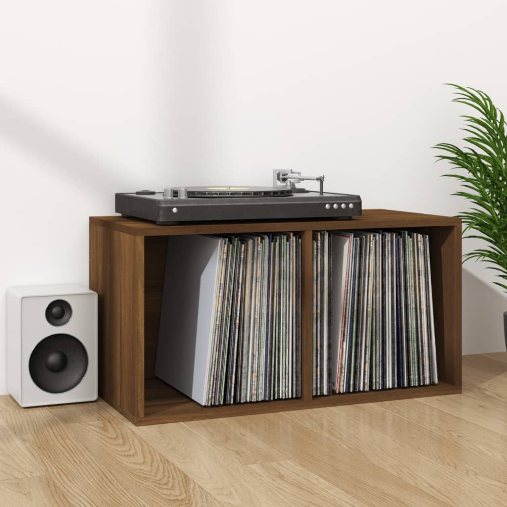 Aufbewahrungsbox Schallplatten Regal Schrank Aktenschrank Regalbox 71x34x36cm - Bild 26 von 96
