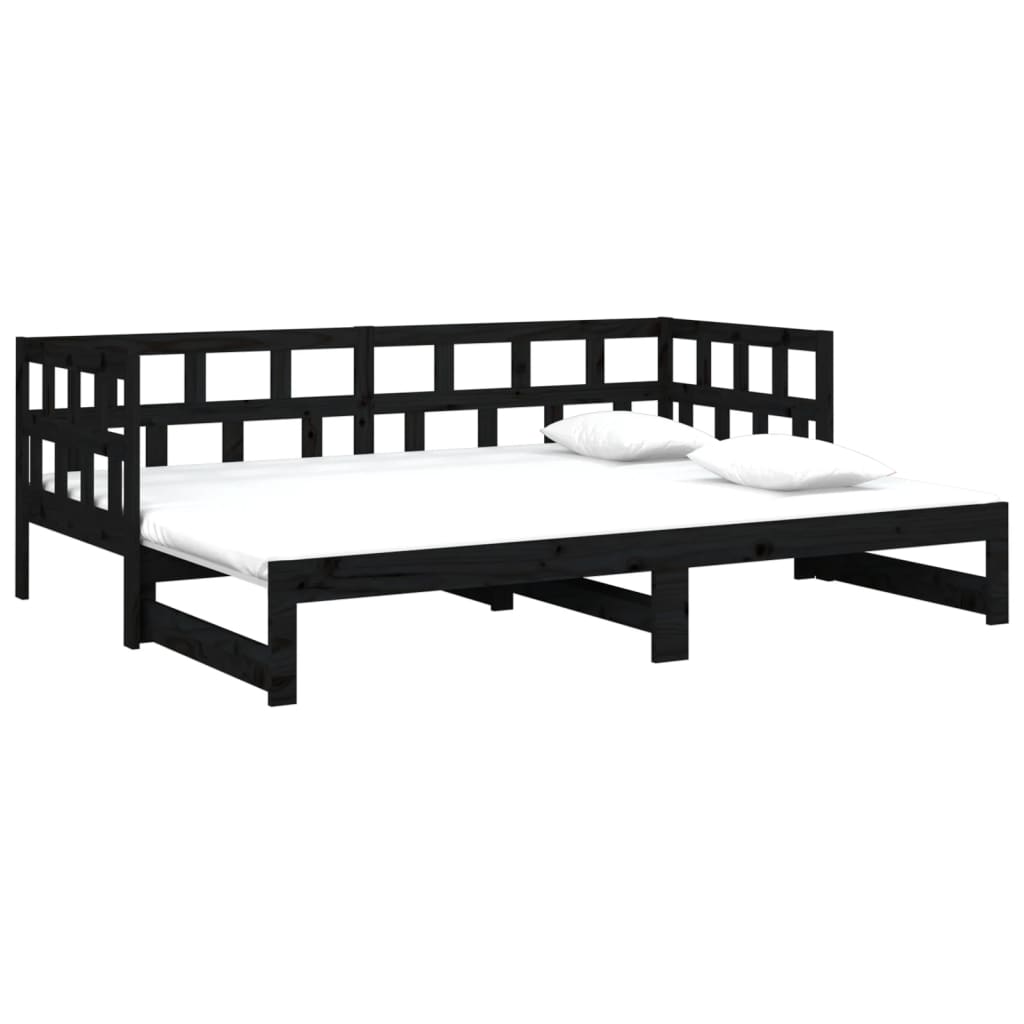 Tagesbett Ausziehbar Massivholz Kiefer Sofabett Schlafsofa Sofa mehrere Auswahl - Bild 48 von 56
