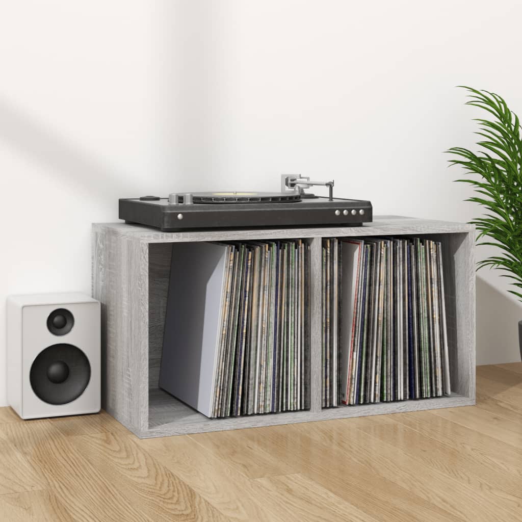 Aufbewahrungsbox Schallplatten Regal Schrank Aktenschrank Regalbox 71x34x36cm - Bild 34 von 96