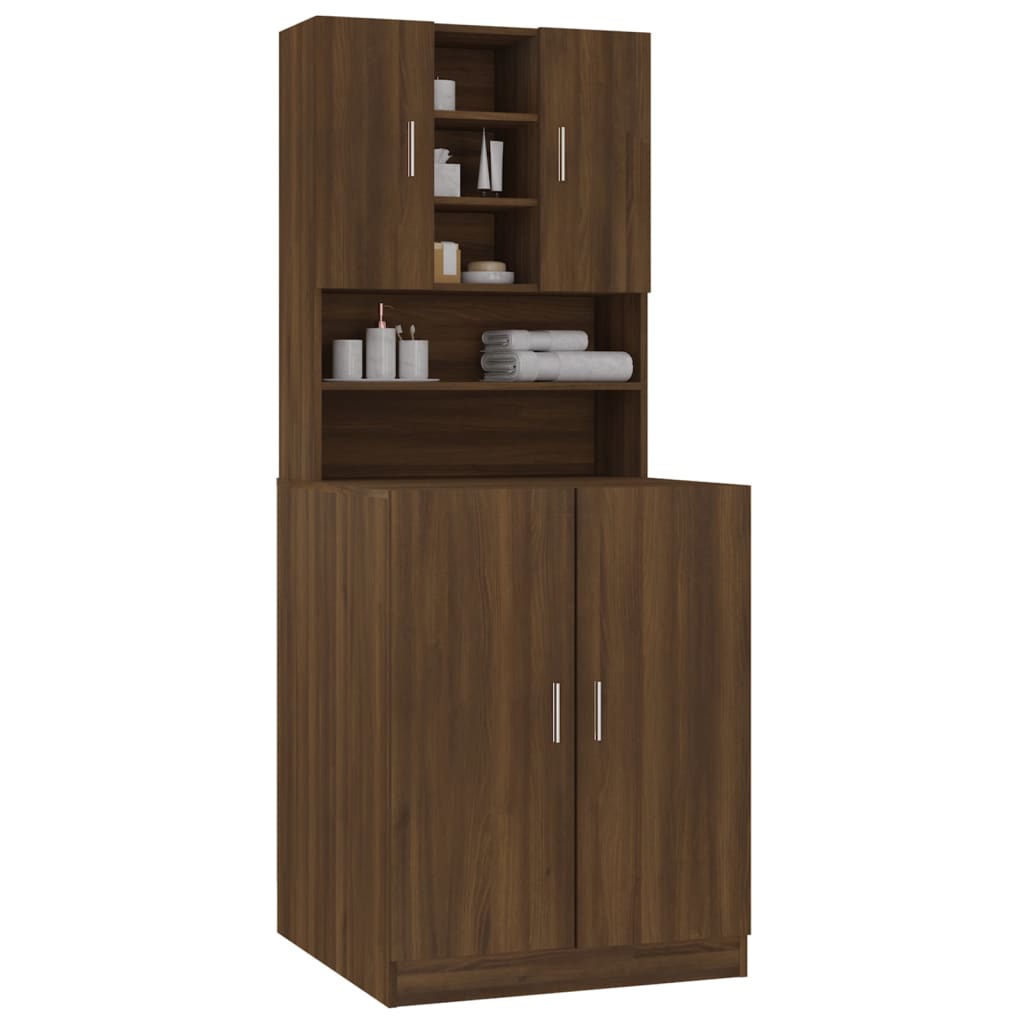 Waschmaschinenschrank Waschmaschinenregal Waschmaschinenregal Badschrank Schrank - Bild 125 von 153
